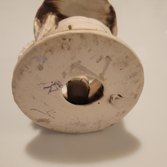 Vintage Capodimonte Wishing Well Ceramic With Flowers - Picture 4 of 5